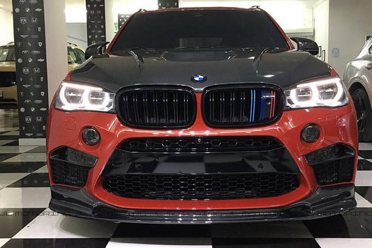BMW F85 X5 M F86 X6 M Carbon Fiber Front Lip