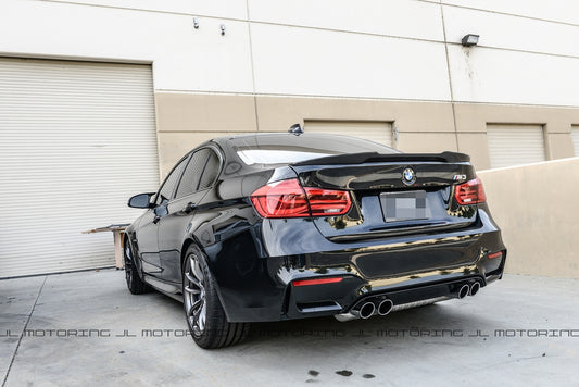 BMW F80 M3 F30 3 Series M Style Carbon Fiber Trunk Spoiler