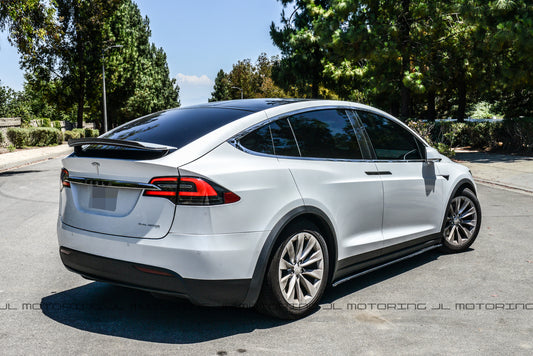 Tesla Model X Carbon Fiber Side Skirts