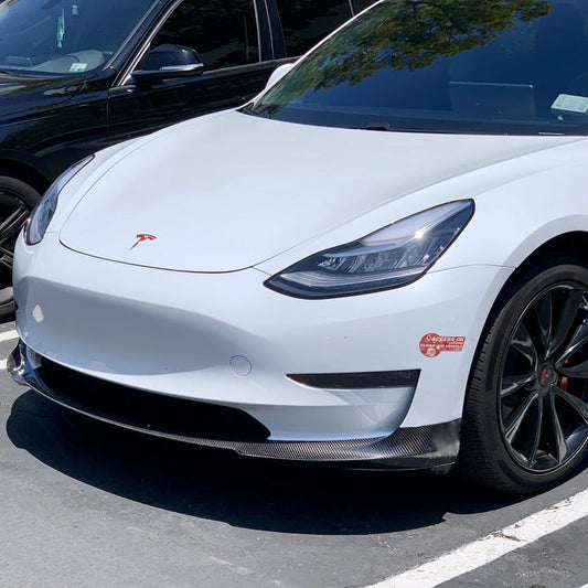 Tesla Model 3 Carbon Fiber Front Lip