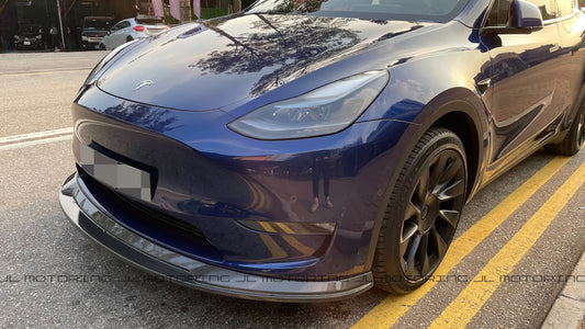 Tesla Model Y Carbon Fiber Front Lip