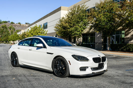 BMW F12 F13 F06 M Sport Carbon Fiber Front Spoiler