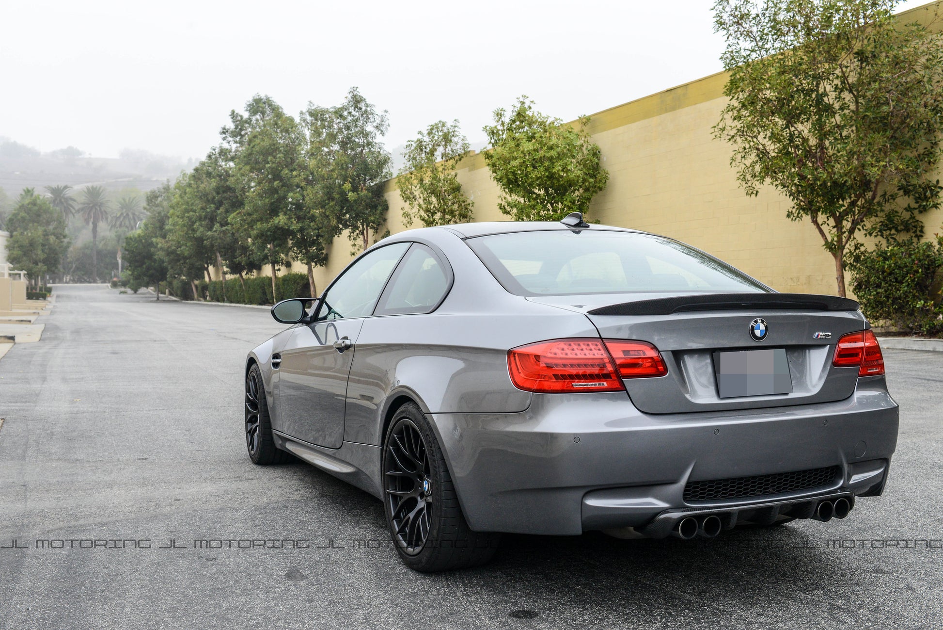 BMW E92 3 Series Coupe Performance Style Carbon Fiber Trunk Spoiler