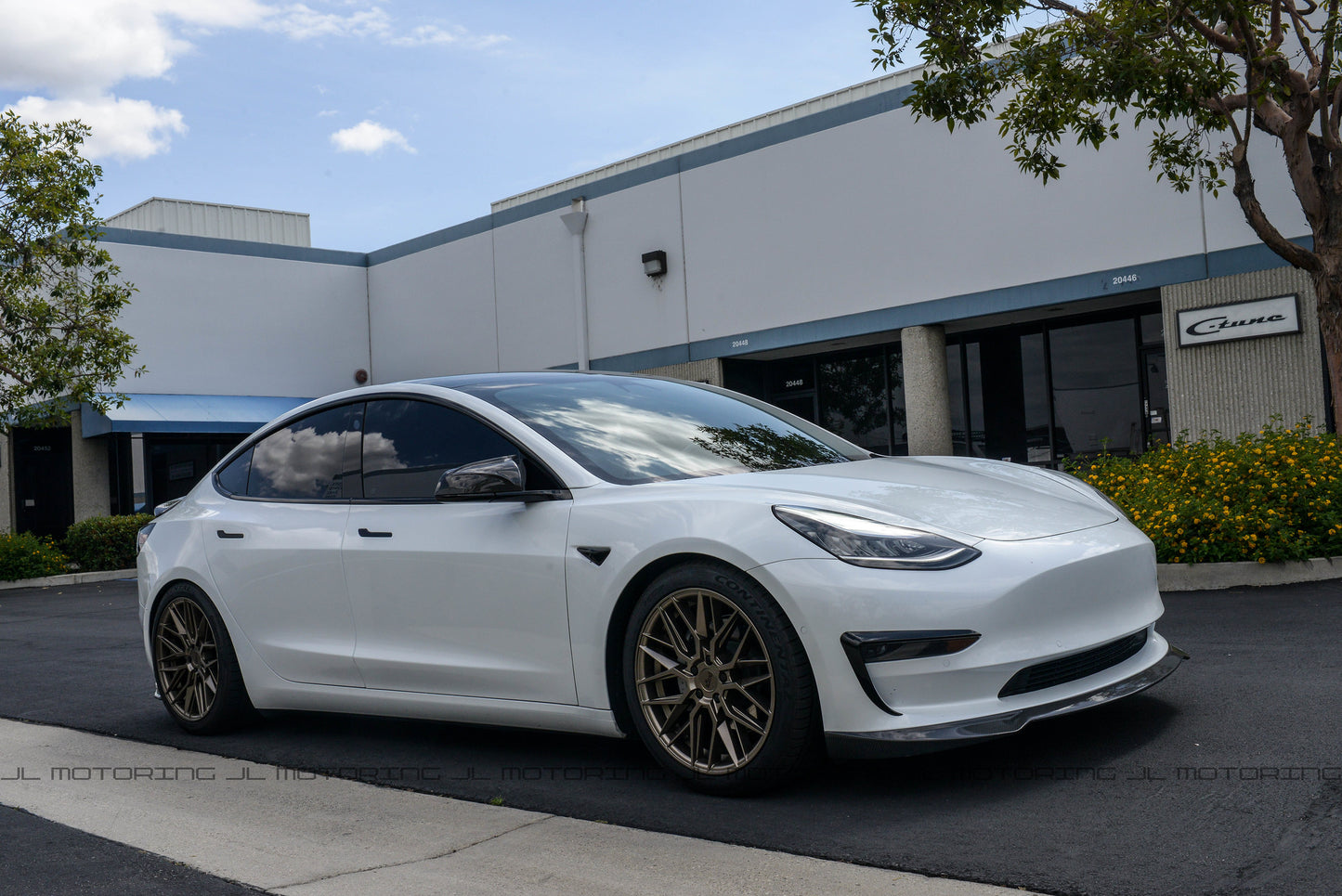 Tesla Model 3 Carbon Fiber Front Lip