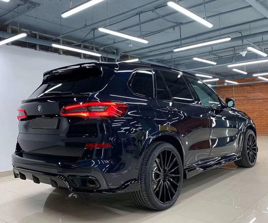 BMW G05 X5 M Sport Rear Diffuser Side Extensions