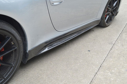 Porsche 991 911 Carrera S 4S Carbon Fiber Side Skirts