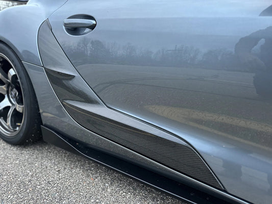 Toyota A90 A91 SUPRA Carbon Fiber Side Door Panels