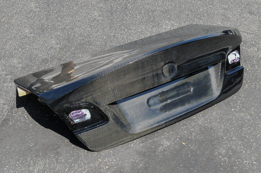 BMW E92 Coupe CSL Style Carbon Fiber Bootlid Trunk
