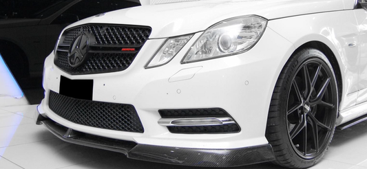 Mercedes Benz W212 E350 E550 Carbon Fiber Front Lip