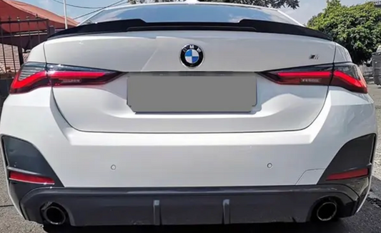BMW G26 M440 430 i4 M Style Carbon Fiber Trunk Spoiler