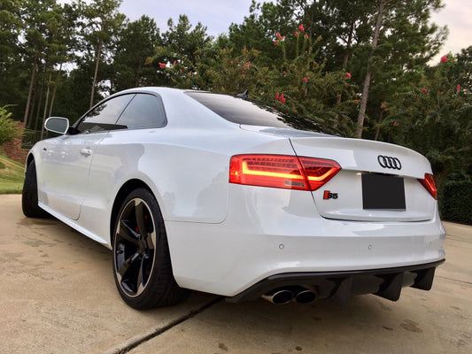 Audi B8.5 S5 A5 S Line Coupe DTM Carbon Fiber Rear Diffuser