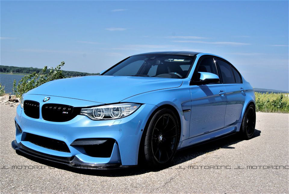 BMW F80 F82 F83 M3 M4 V2 Carbon Fiber Front Lip