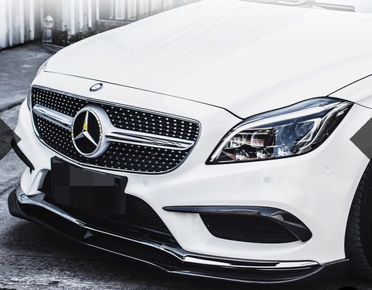 Mercedes Benz W218 Facelift CLS 550 Carbon Fiber Front Spoiler