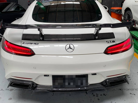 Mercedes AMG GT GTS C190 Carbon Fiber Rear Diffuser