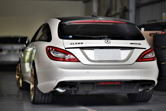 Mercedes W218 CLS 63 AMG Carbon Fiber Rear Diffuser