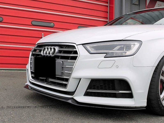 Audi 8V S3 A3 S Line DTM Carbon Fiber Front Lip