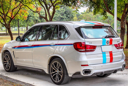 BMW F15 X5 M Sport Performance Carbon Fiber Rear Diffusers