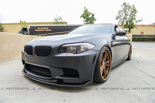 BMW F10 M5 V1 Carbon Fiber Front Spoiler