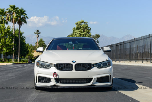 BMW F32 4 Series M Sport V3 Carbon Fiber Front Lip