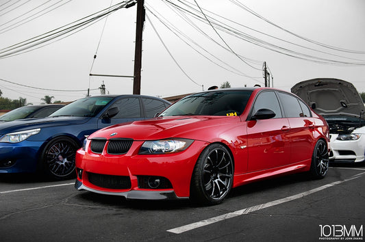 BMW E90 E91 3 Series Carbon Fiber Front Lip 