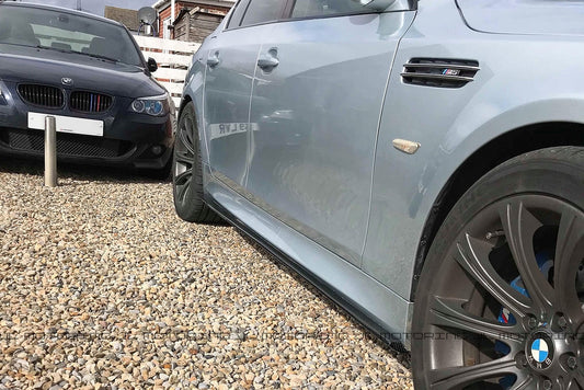 BMW E60 M Sport M5 Carbon Fiber Side Skirts
