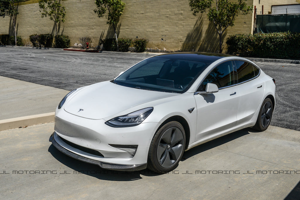 Tesla Model 3 Carbon Fiber Front Lip