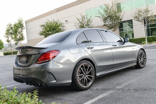 Mercedes W205 C Class GTX Carbon Fiber Trunk Spoiler