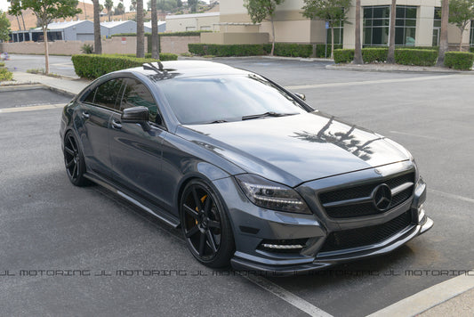 Mercedes Benz W218 CLS 550 Carbon Fiber Front Spoiler