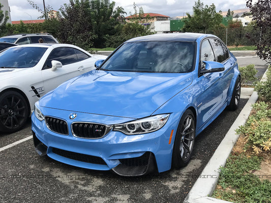 BMW F80 F82 F83 M3 M4 Carbon Fiber Front Splitters