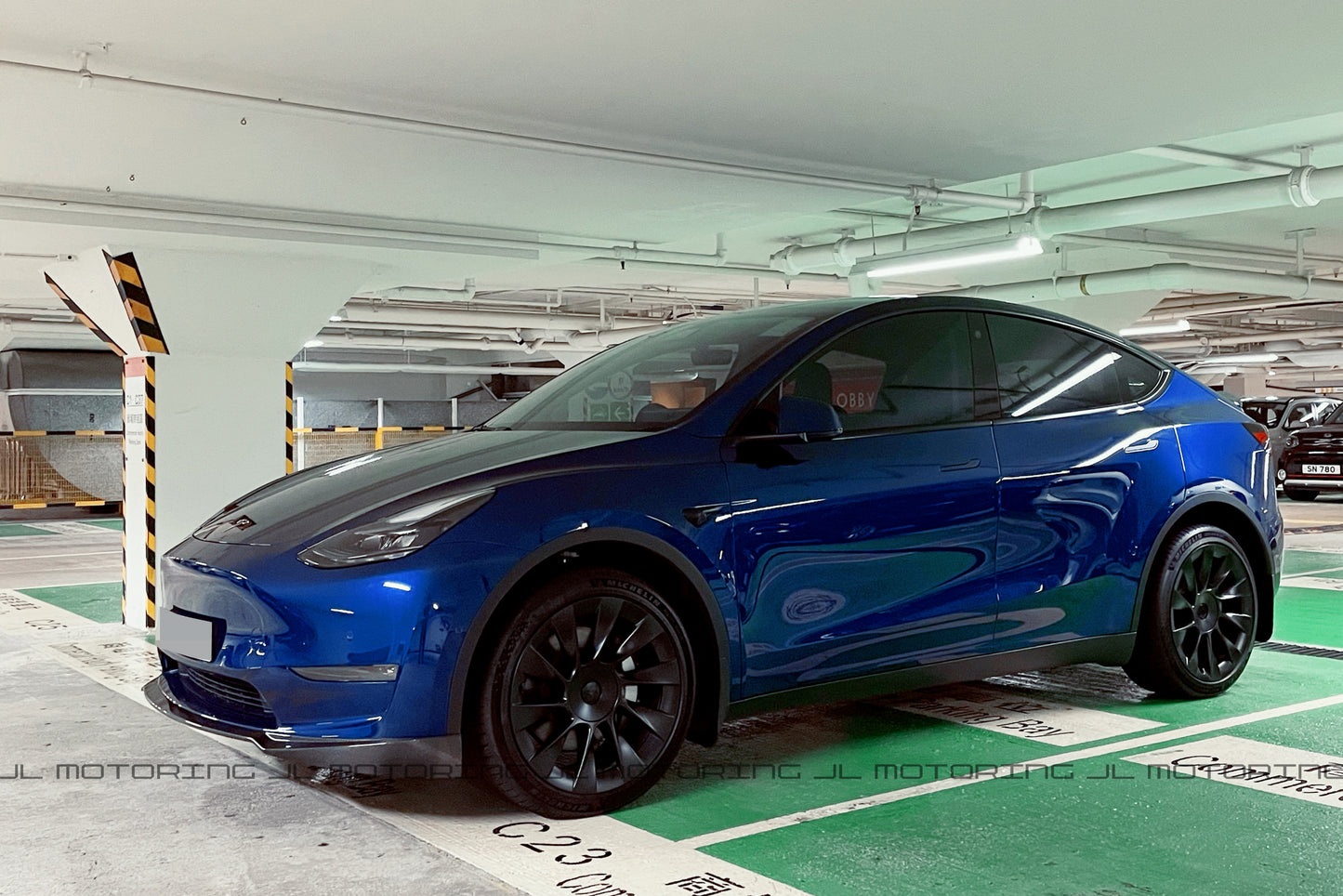 Tesla Model Y Carbon Fiber Front Lip