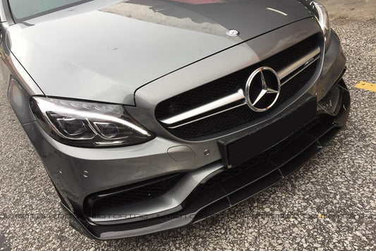 Mercedes Benz W205 C63 C63S AMG Carbon Fiber Front Lip
