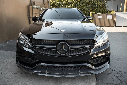 Mercedes Benz W205 C63 C63S AMG Carbon Fiber Front Lip
