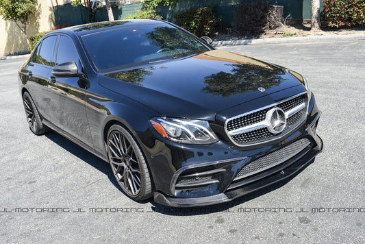 Mercedes Benz W213 E300 E400 E43 E53 AMG Carbon Fiber Front Lip