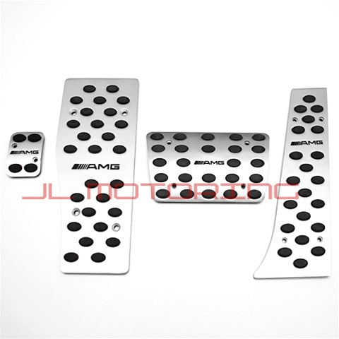 Mercedes Benz Brushed Aluminum Pedals W204 C Class