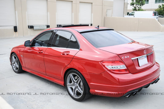 Mercedes W204 C Class Carbon Fiber Roof Spoiler