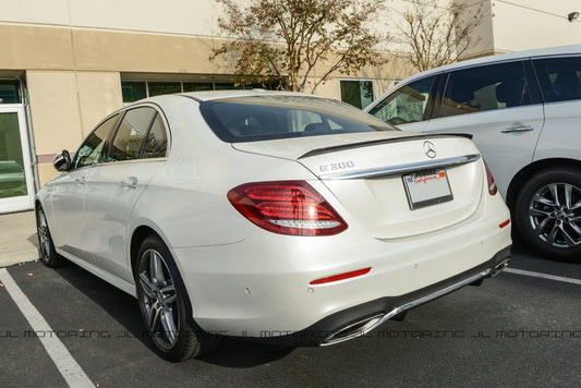 Mercedes W213 E Class E63 AMG Style Carbon Fiber Trunk Spoiler
