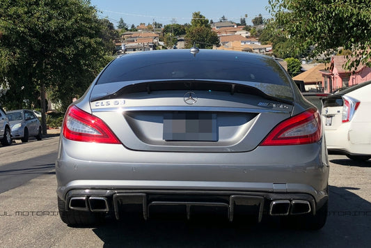 Mercedes W218 CLS DTM Carbon Fiber Trunk Spoiler