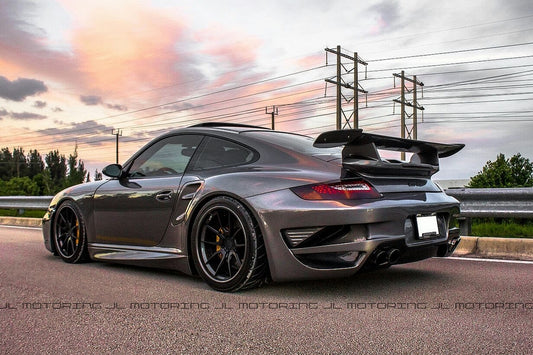 Porsche 997 Turbo Carbon Fiber Rear Wing Spoiler