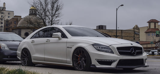 Mercedes Benz W218 CLS 63 AMG Carbon Fiber Front Lip